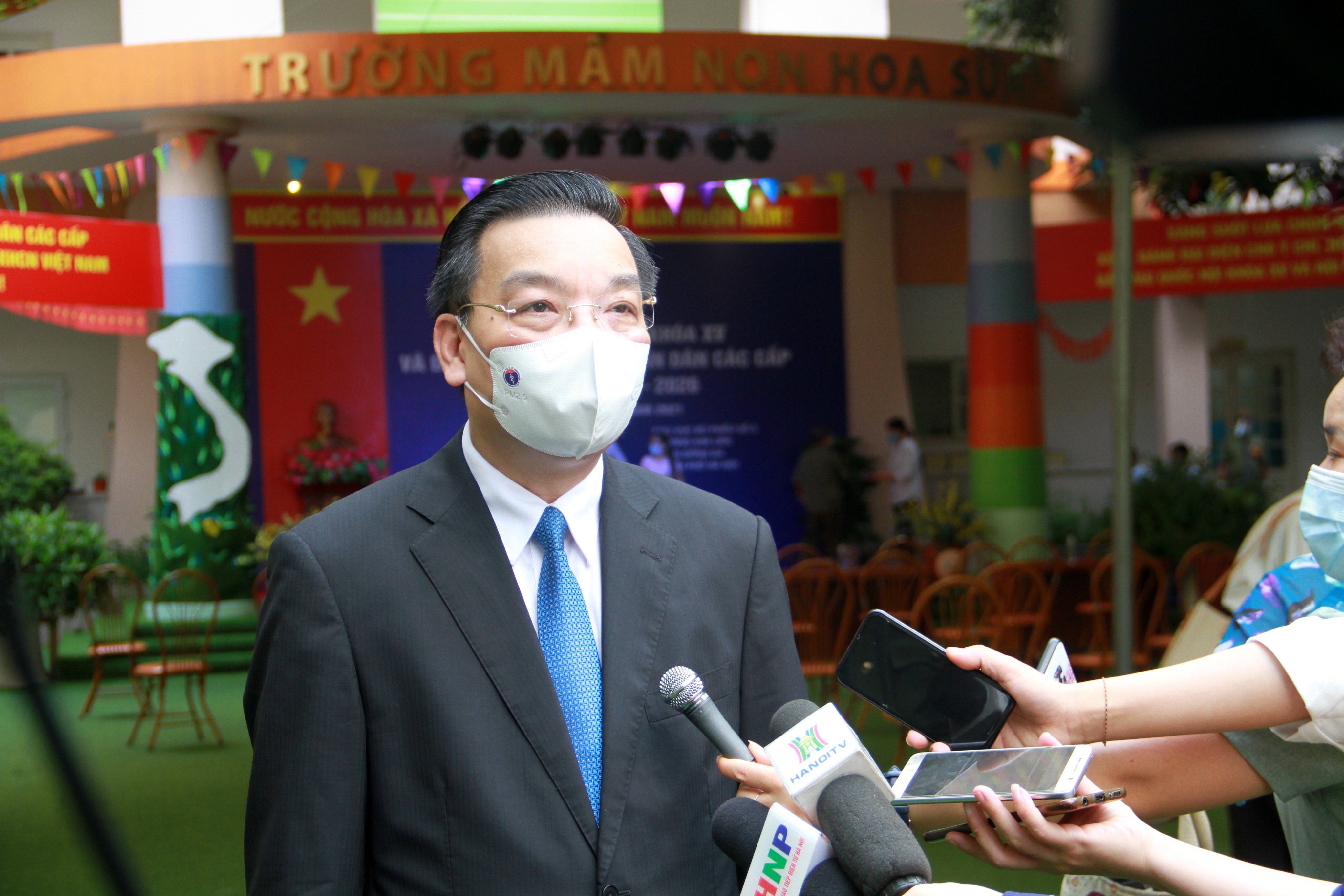 Chủ tịch UBND Thành phố Chu Ngọc Anh : Thành phố Hà Nội quyết tâm tổ chức tốt cuộc bầu cử